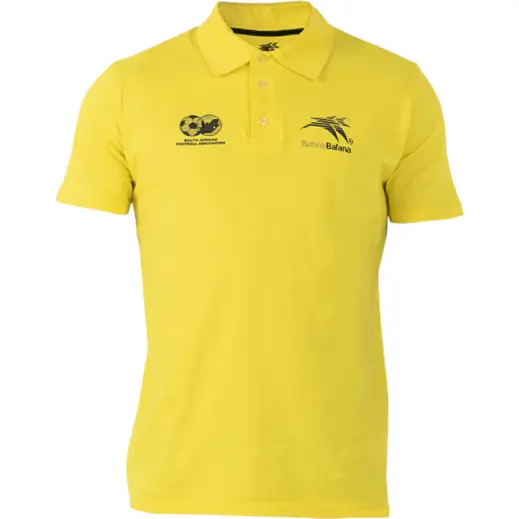 Mens Soccer World Cup 160g Single Jersey Graphic Golfer Gold